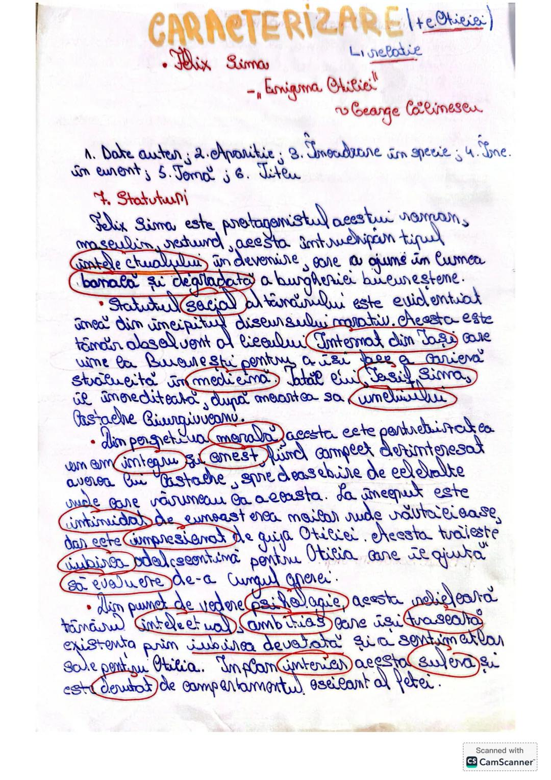 # Temă şi viziume
„Enigma Otiliei"
~ Cearge Calinescu
1. Date autar.
George Calinescu, auta, en a semnificativă contributie
in cadrul li