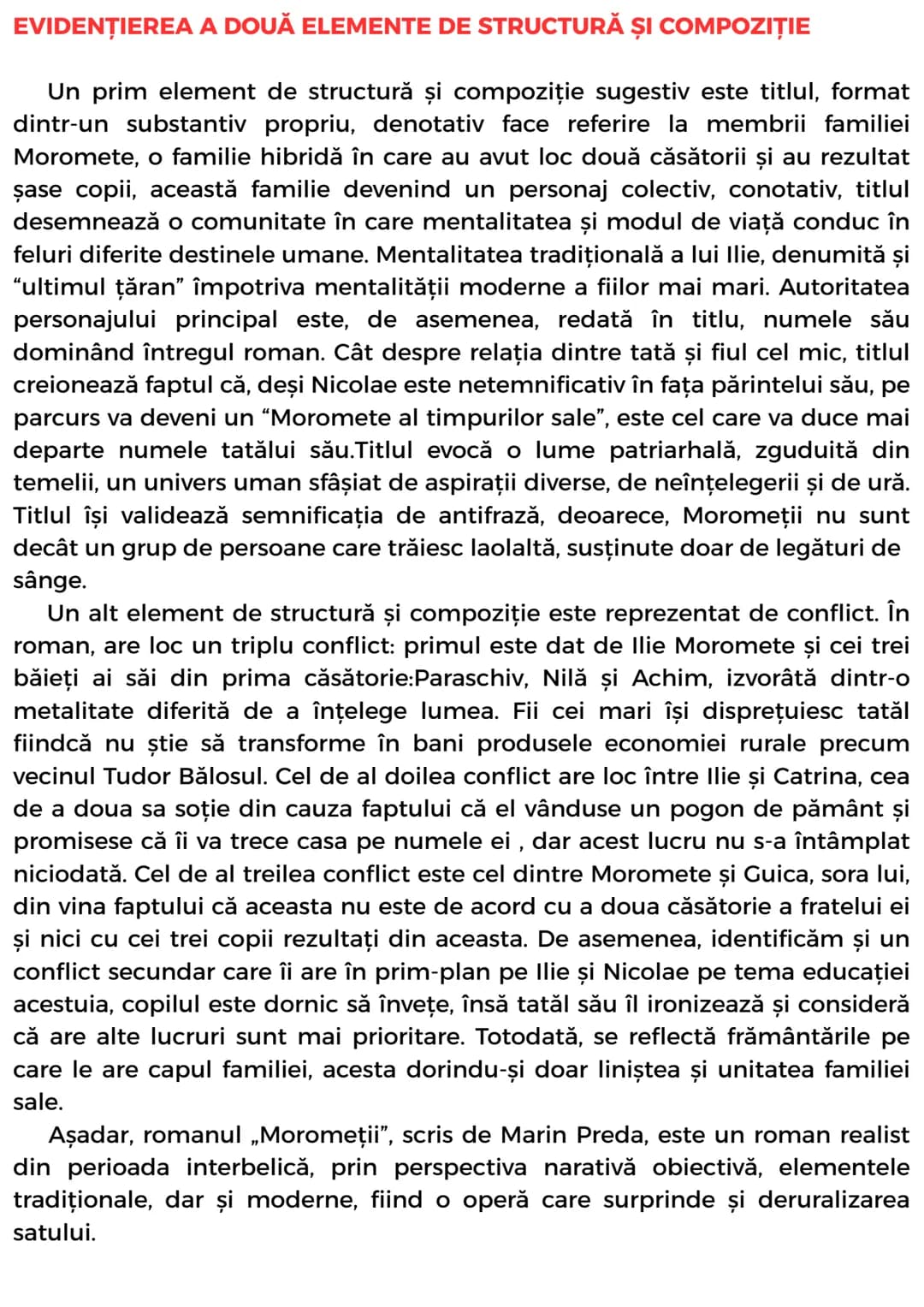 # MOROMETII
-particularitățile operei-
Marin Preda
CONTEXT
Reprezentant de seamă al prozei interbelice, Marin Preda a debutat cu
volumul d