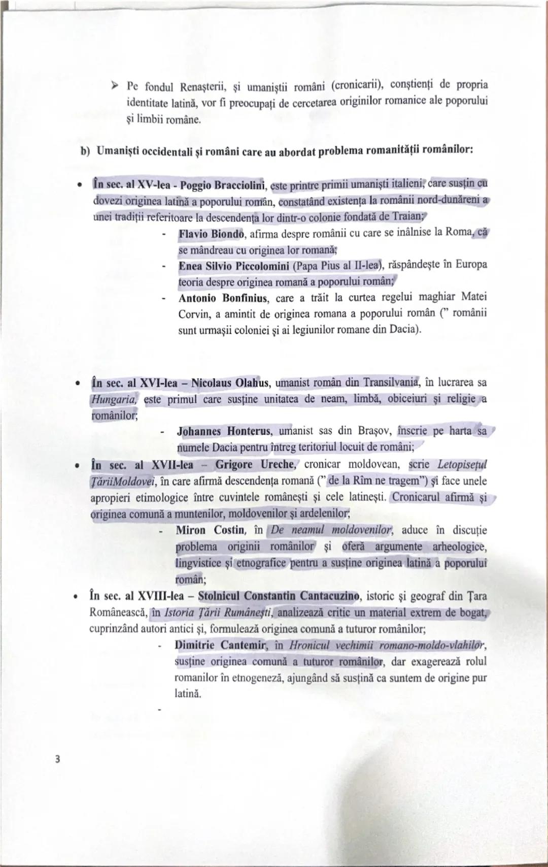 # SCURTA SCHEMA PENTRU TEMA ROMANITATEA ROMANILOR
Interesul pentru originea poporului roman a determinat aparitia a trei teze sau teorii
le