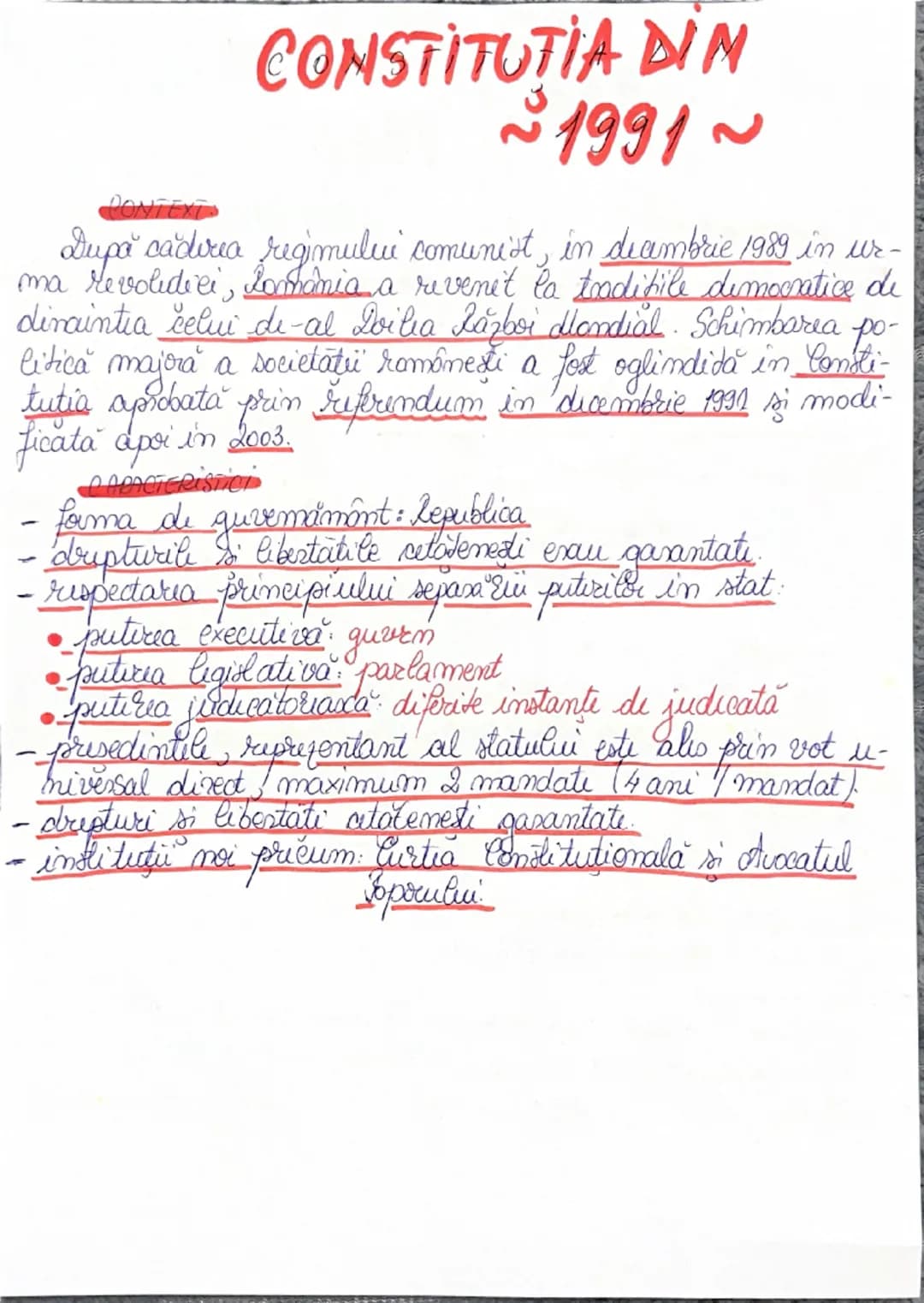 # CONSTITUŢIILE DIN ROMÂNIA
INTRODUCERE: Aprecierile asupra modului de quiermare a u-
mei matiuni asupra regimului politie nu pot fi facute