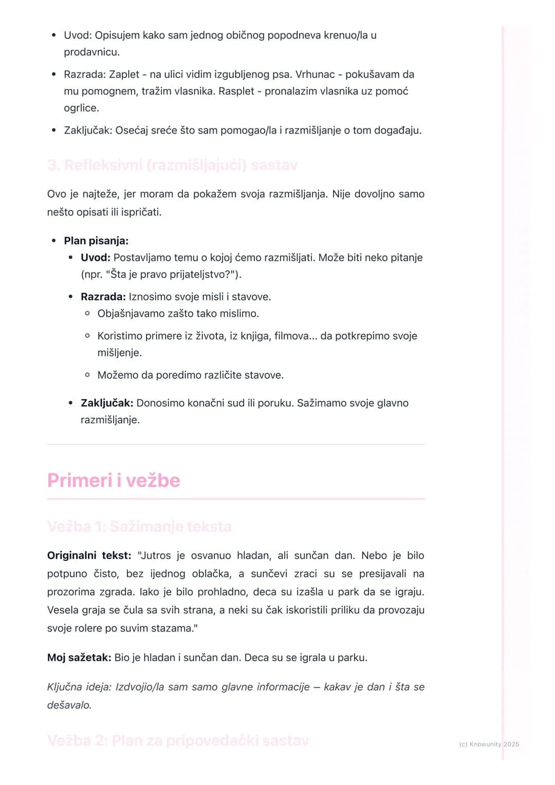 # Pismeno izražavanje
## Uvod u pismeno izražavanje
Pismeno izražavanje je veština da svoje misli, ideje i osećanja jasno i pravilno
prene