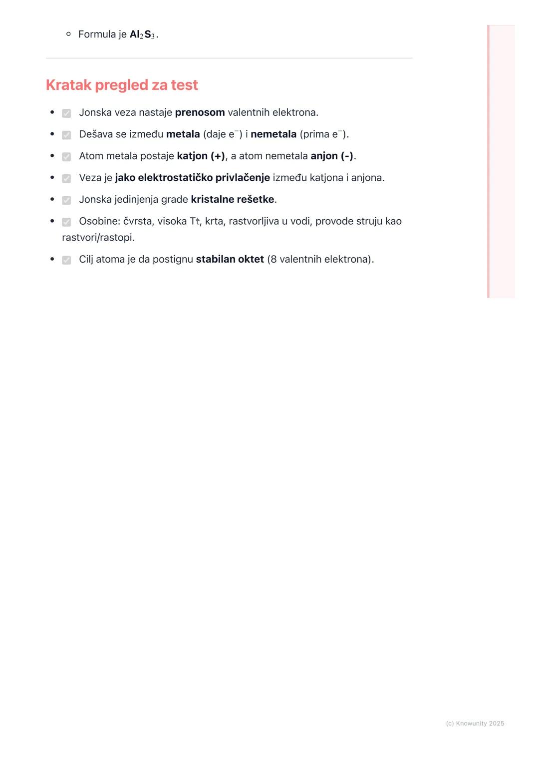 # Jonska veza
Uvod u jonsku vezu
Hemijske veze su sile koje drže atome zajedno u molekulima i jedinjenjima.
Jedna od osnovnih vrsta hemijs