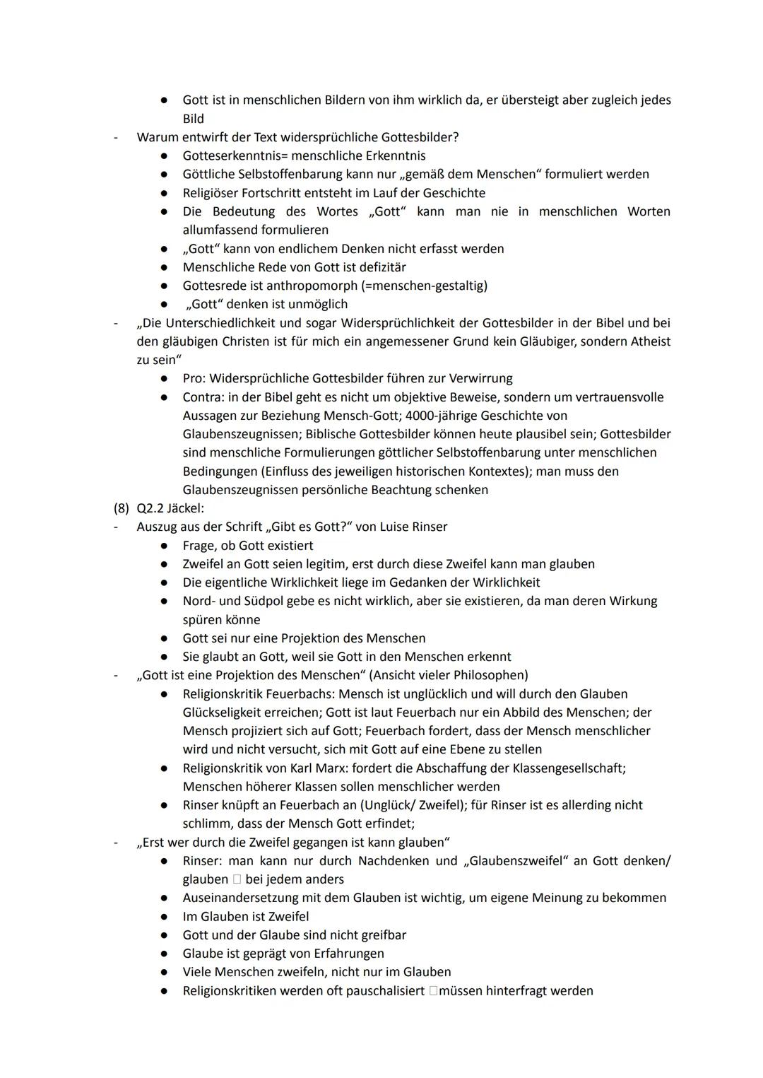 Religion Abiturstoff
Q1: Jesus Christus- das menschgewordene Wort Gottes: Die Reich-Gottes-Botschaft, Die
Auferstehung Jesu (Hoffnung über