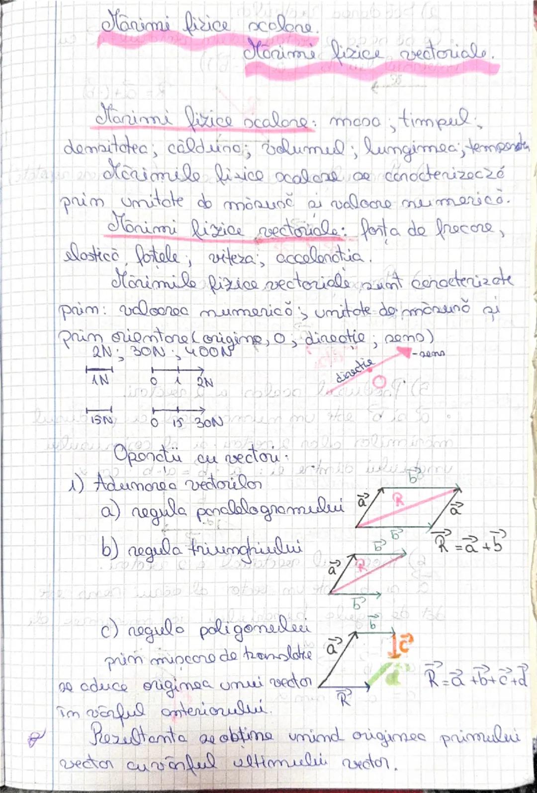 # Marimi fizice sxolere.
# Monimi fizice, vectoriale.
Marimi fizice scalore: mooo, timpul,
densitatea, caldring; volumul; lungimea; tempes