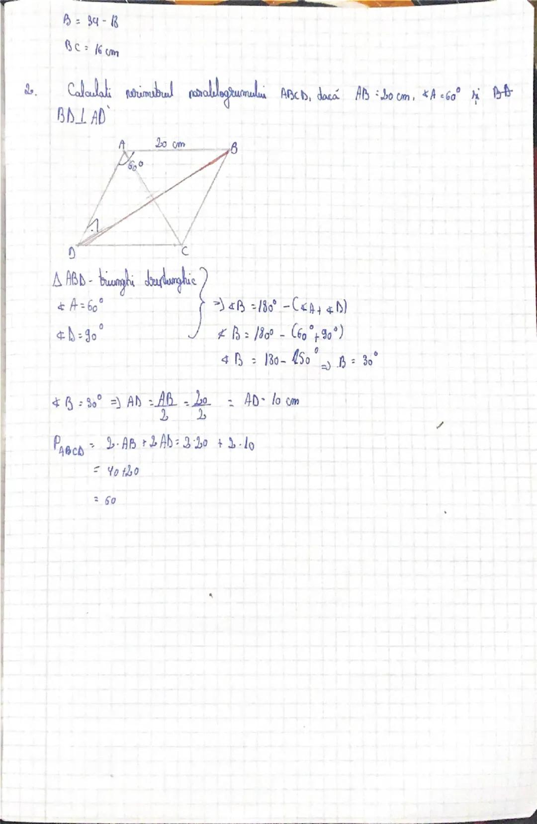 # 8. 2. 2025
# patrulaterre
# Paralelogramul
Def: Patrulaterul convex care are laturile opuse paralele se numeste paralelogram.
A