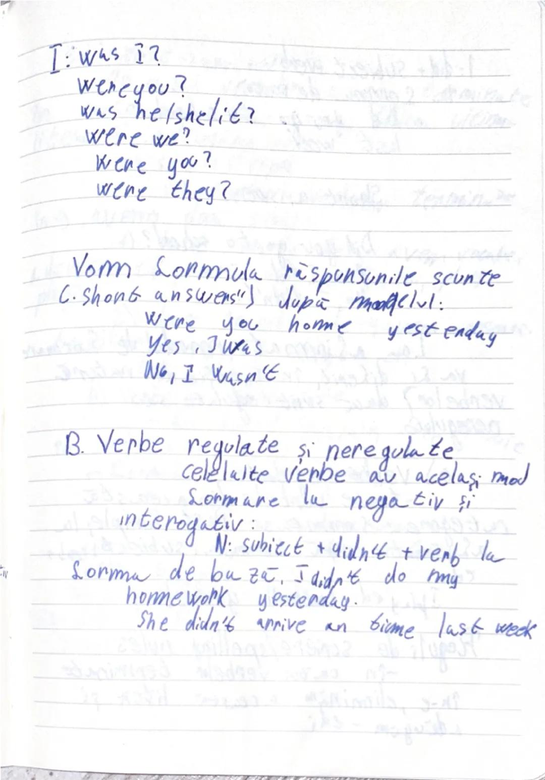 # Past Simple
Folosim timpul verbal Past Simple
în urmatoarele situații:
-acțiuni începute și terminate în
trecut;
Ex: I had Sun at yesterd