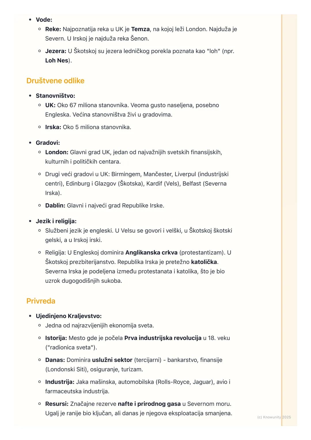 # Geografija Ujedinjenog
Kraljevstva i Irske
Uvodni pregled
Ujedinjeno Kraljevstvo i Irska su ostrvske države na krajnjem zapadu Evrope.
N