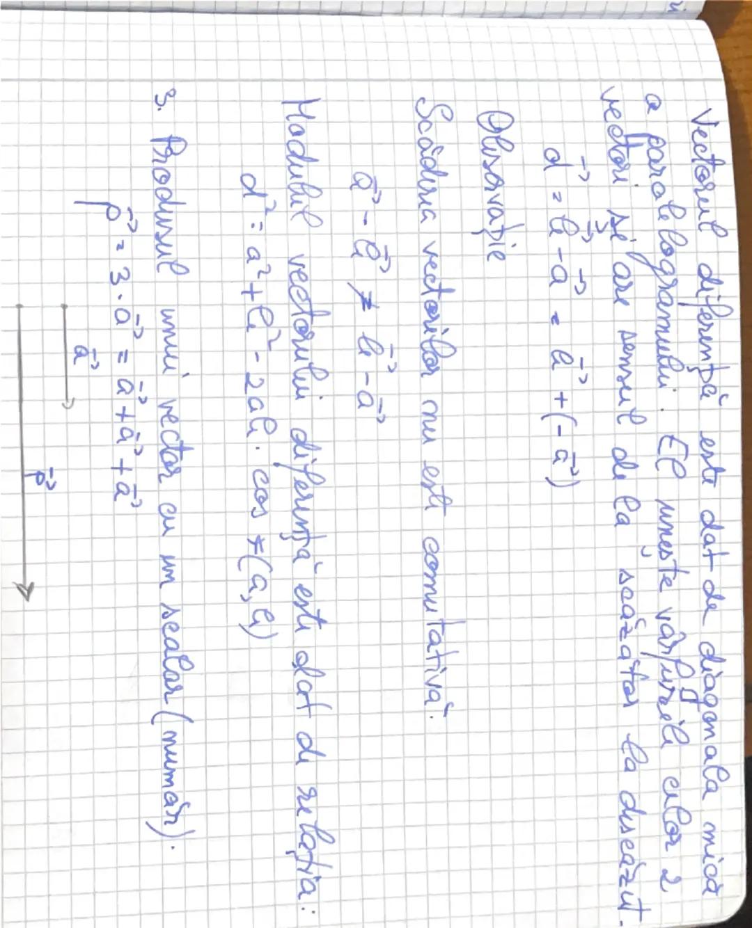 --- OCR Start ---
Speratú en vectori
1) Adunarea sau Compunerea vectorilor. Pentru a
adema / compune vectori se folosese mai multe
metade/re