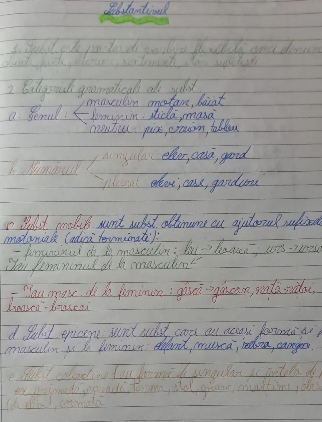 # Subst. este
Lubstantivul
este poorterde parbys floribile card dinua
obiect pink, slower, sortimenti, loa suppete
2 Cateyriili gramatica