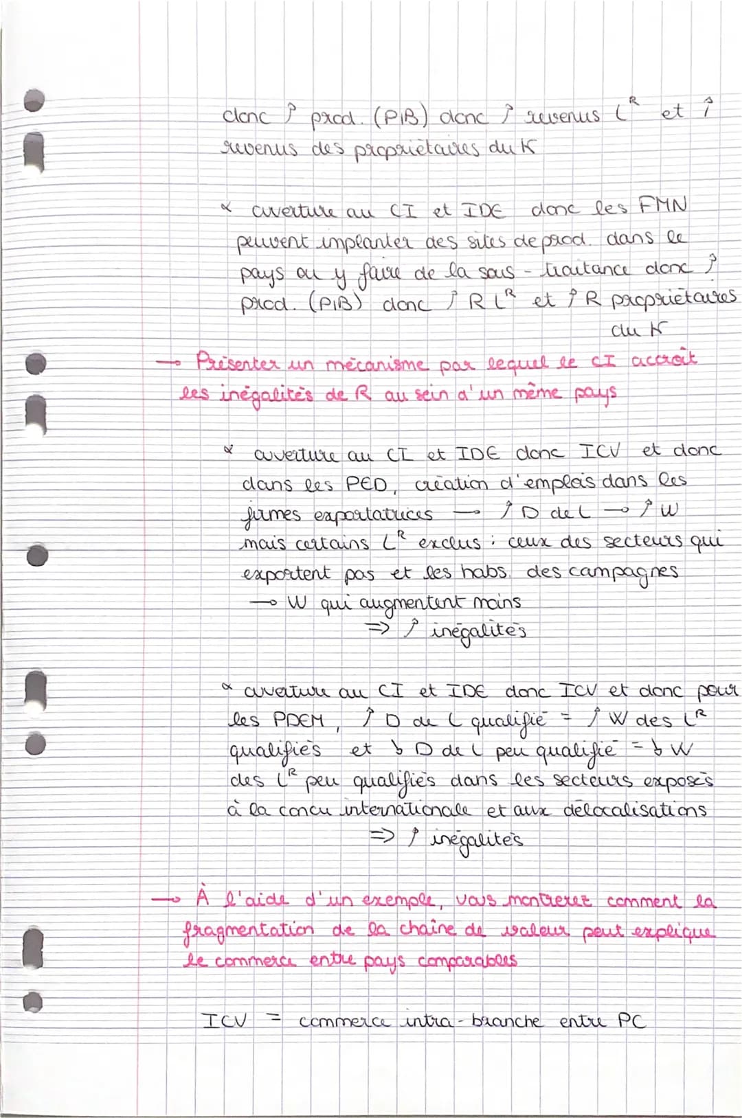 - EC1
- CHAP 2
- → Prisenter deux arguments justifiant le protectionnisme
industries anciennes
(Aextile)
- α le P peut être utilise par p