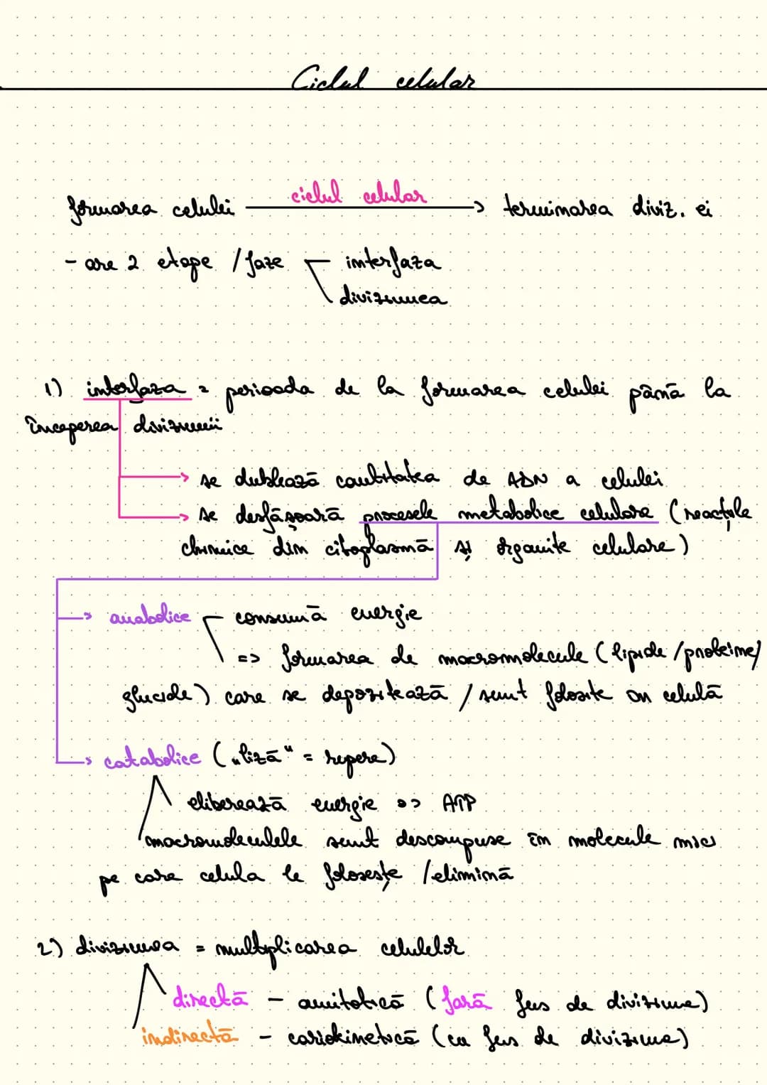 composition book
Notite Celula
Eucariota # Cap 1 - Celula - unitatea structurala si functionala a lumii vii
Def: Celula este unitatea struc