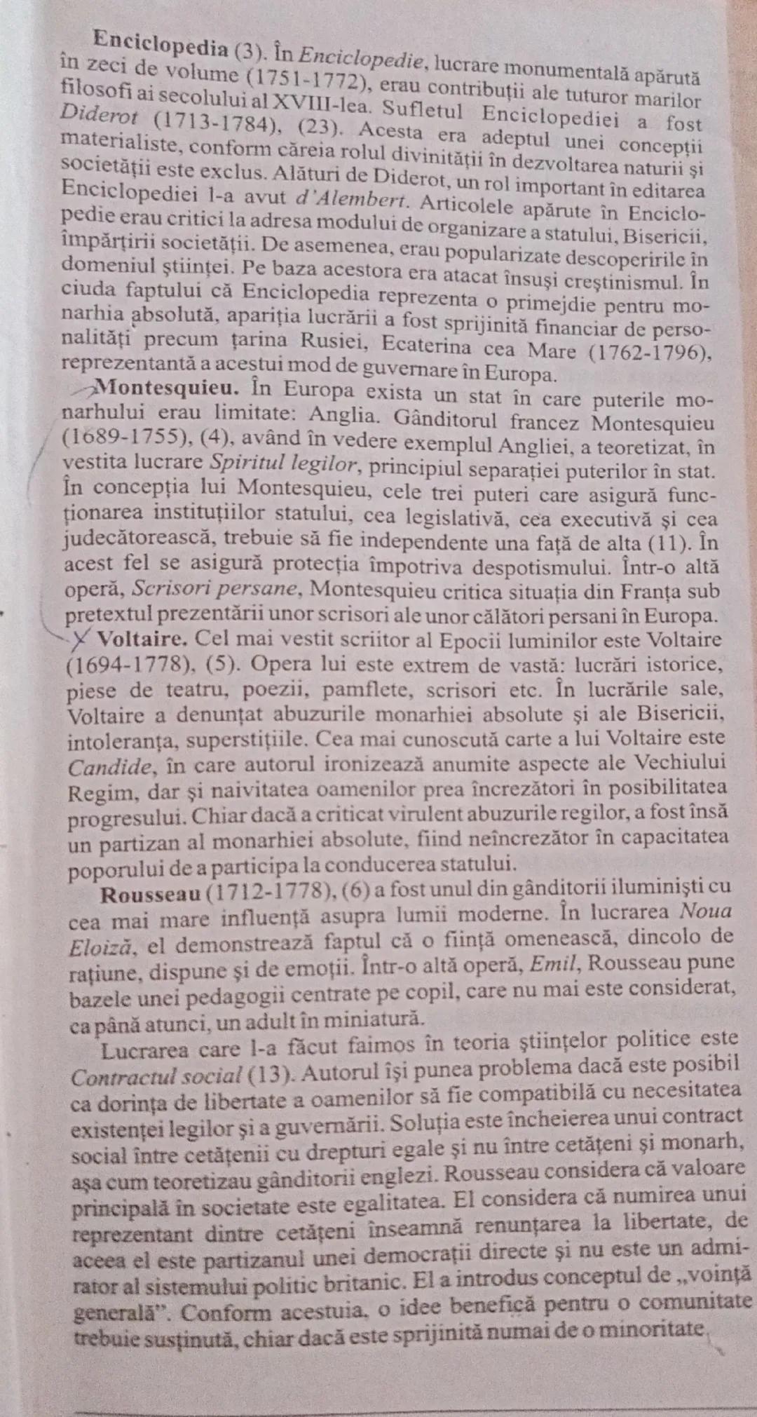 # Noi principii şi valori în societate
Luminismul (sau iluminismul) reprezintă o mişcare filosofică
dominantă în Europa la sfârşitul secolul