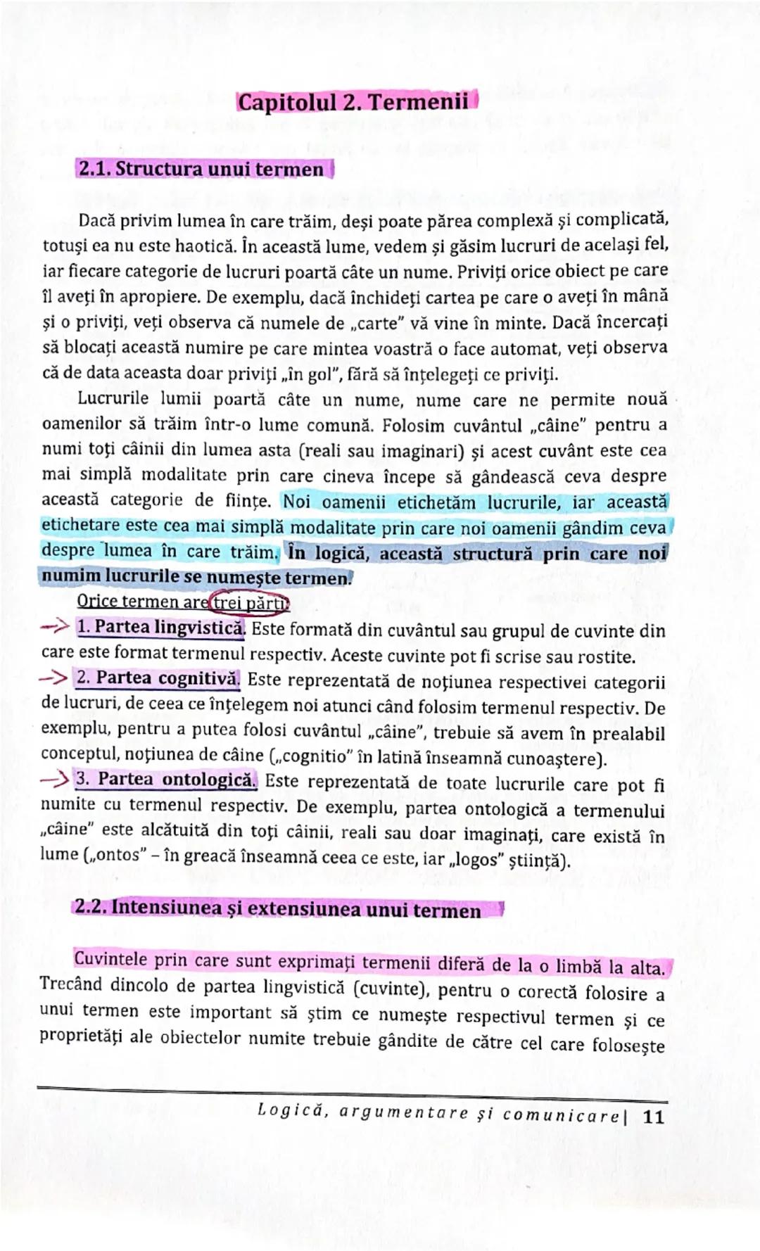 ## 2.3. Tipuri de termeni
Revenind la analogia cu bucătăria de la începutul cărţii, putem spune că,
aşa cum există mai multe tipuri de vase