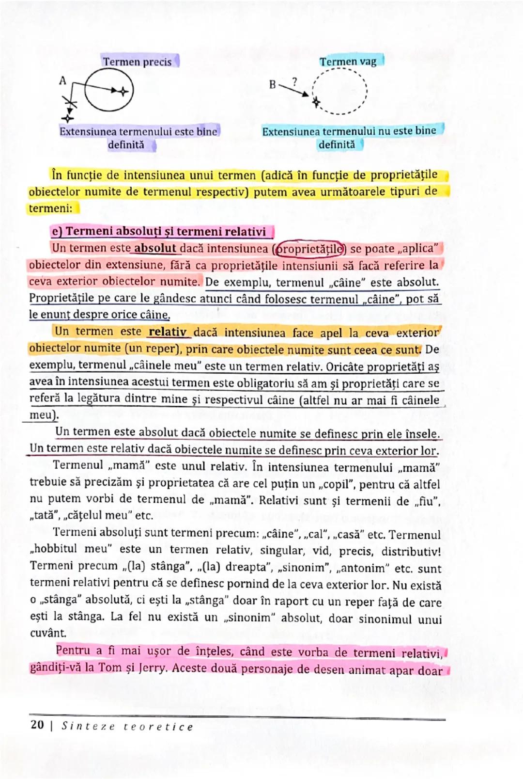## 2.3. Tipuri de termeni
Revenind la analogia cu bucătăria de la începutul cărţii, putem spune că,
aşa cum există mai multe tipuri de vase