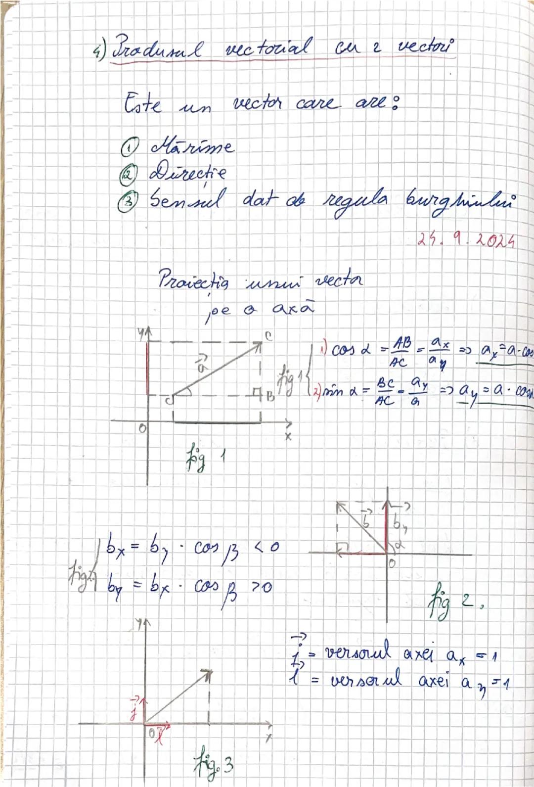 --- OCR Start ---
6\times\vec{6}
Metoda paralelogramului
1) Se translateaza unul dintre vector
astfel incat sa aiba originea comună
2) Din v