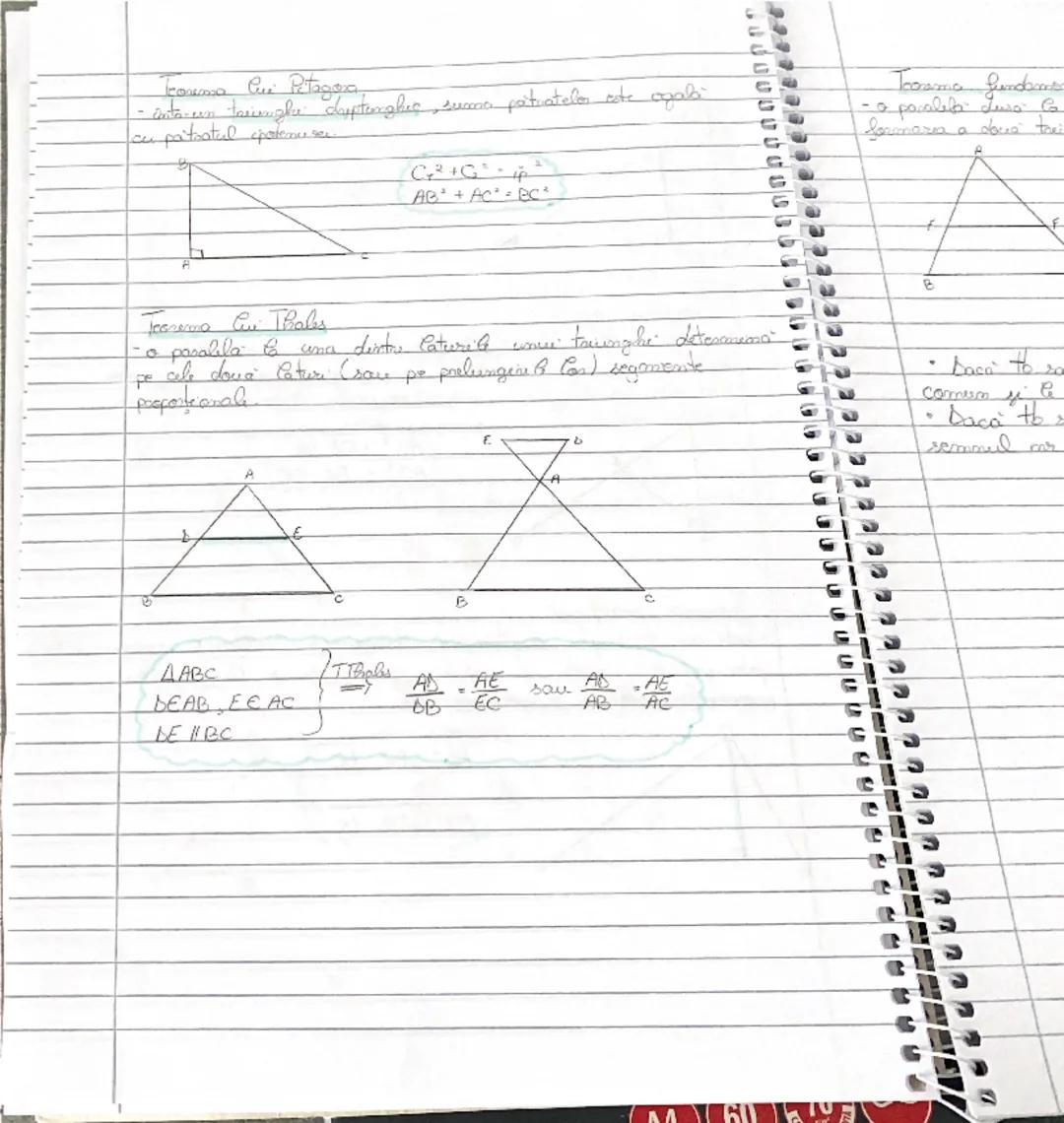 # Teorema
Teorema medianas:
- em um triângulo, as medianas (linhas que unem vértice
à metade do lado oposto) se encontram num único ponto
c