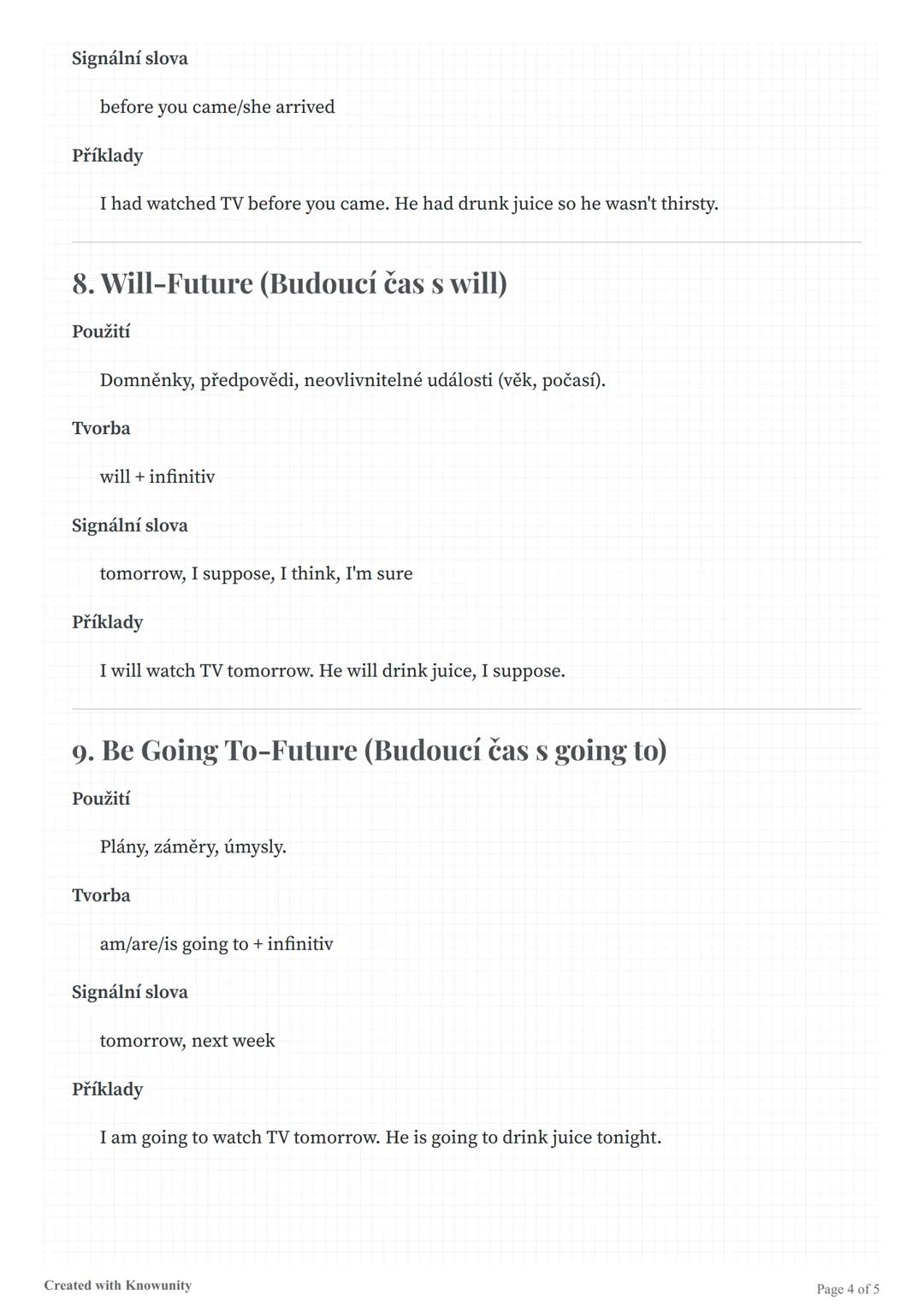 # Anglické časy
Přehled anglických časů, jejich použití, tvorba, signální slova a příklady.
# Anglické časy
Anglické časy jsou základním