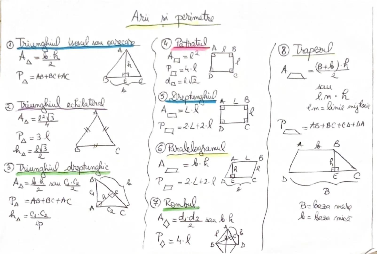 Cubul
D
C
A
e
cut
2
A
l
B
$A_b = l^2$
$P_b = 4 \cdot l$
$A_l = 4 \cdot l^2$
$A_t = 6 \cdot l^2$
$V_{cub} = l^3$
$d_{cub} = l \sqrt{3}$
$d_{