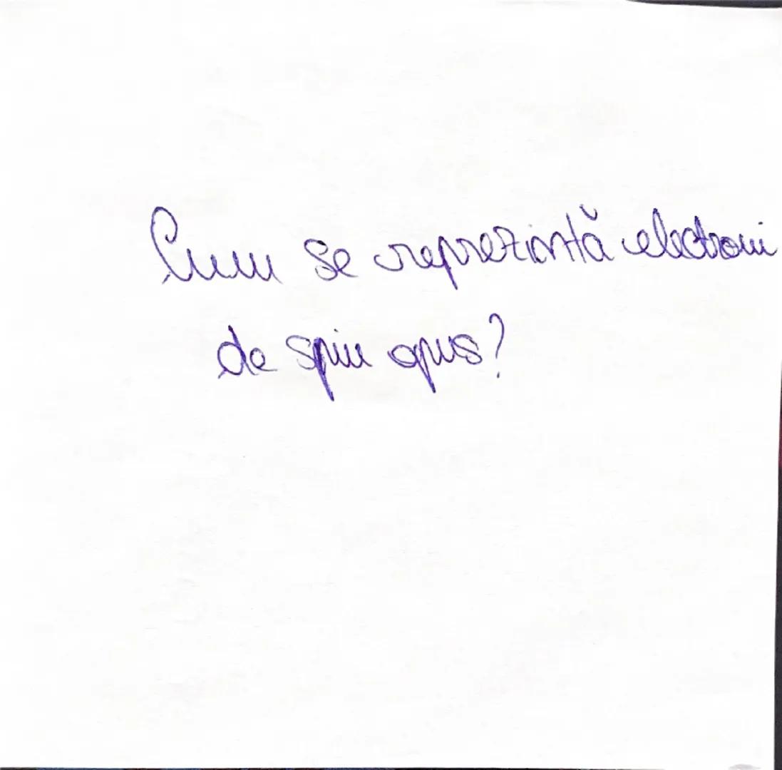 Chium
Cum Se numeste miscarea
de rotatie a electronului in jurul
propriei axe? MISCARE DE SPIN Care sunt cele două
Sensuri de rotație ? -de