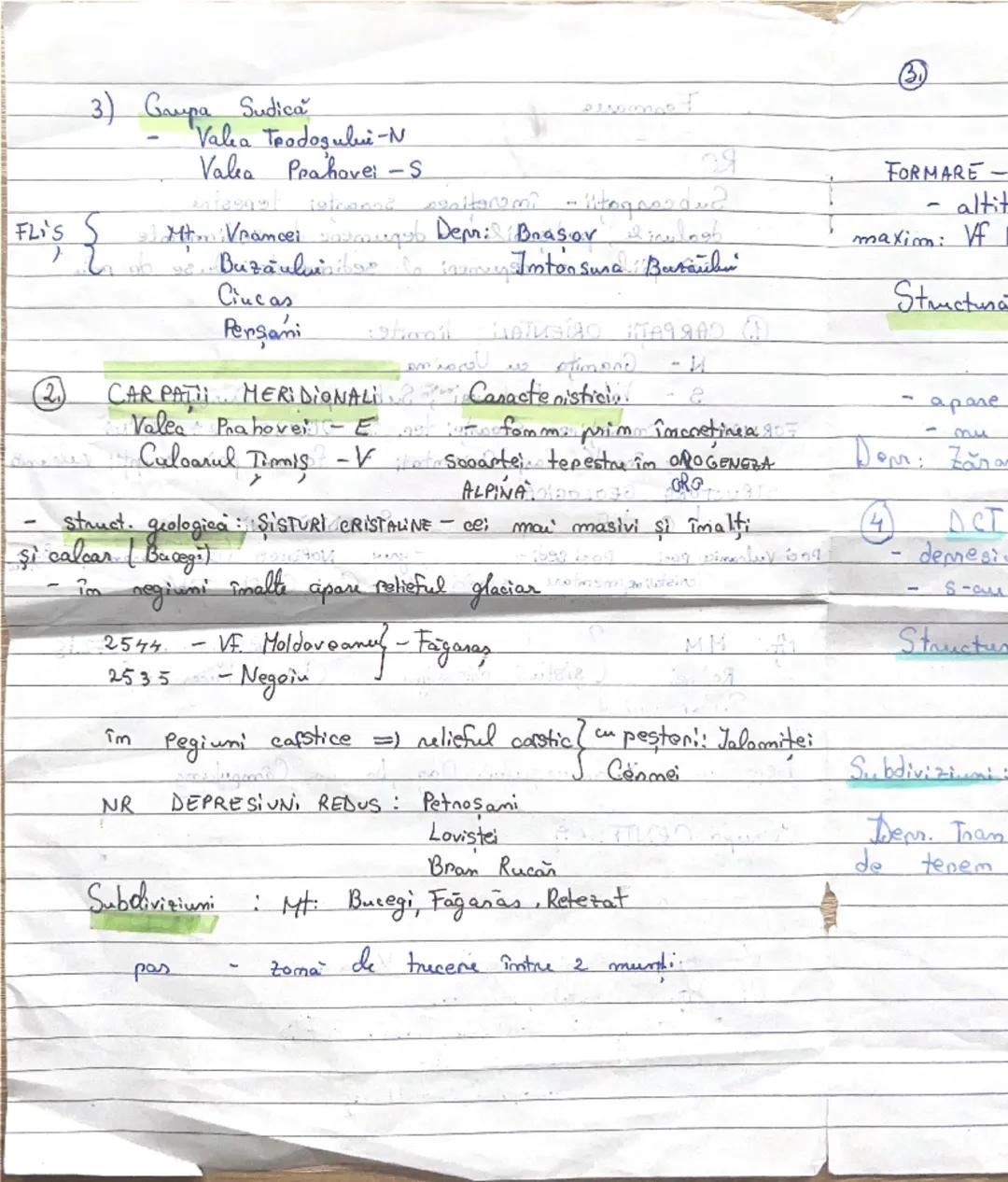 --- OCR Start ---
Geogra
Formares
Muntil - imcretinea scoaster terestre of
RO
- vulcanism!
Subcarpatii încretinea Scoantei terestre
dealuril