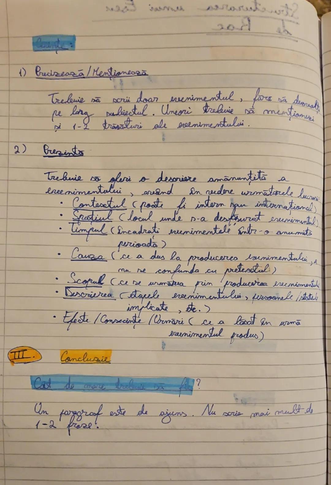 Structurarea unui Esen
de Bac
I. Introducere
Cat de
Un paragraf este de ajuns. Nu mai mult de 2-3 frase.
Ce trebuie sa pain
Trebuie să menti